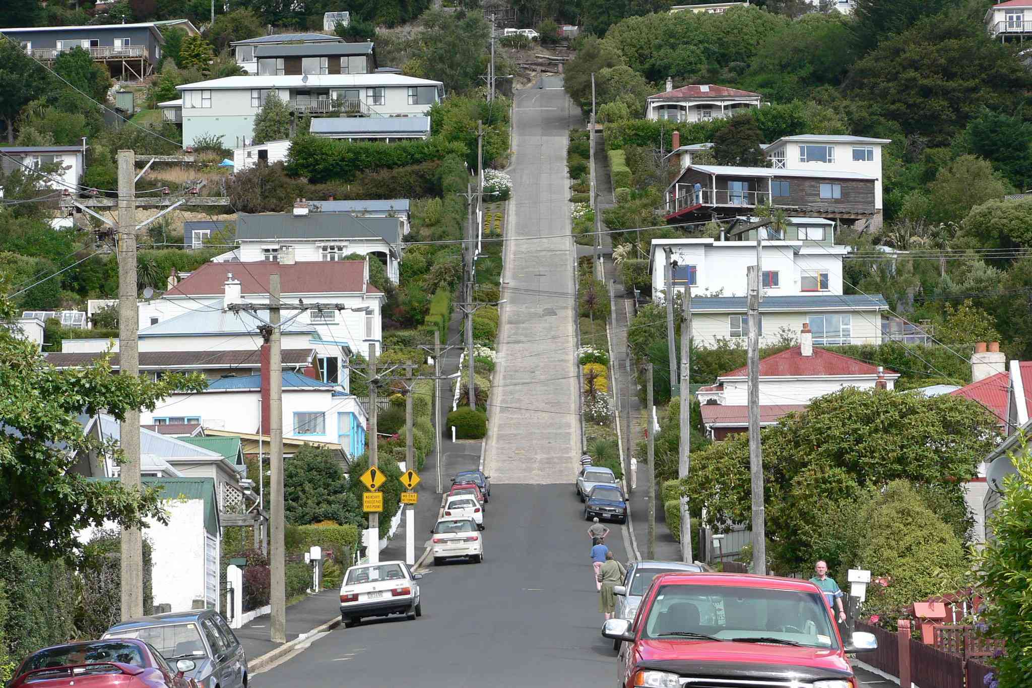 Calle Baldwin en Dunedin, Nueva Zelanda