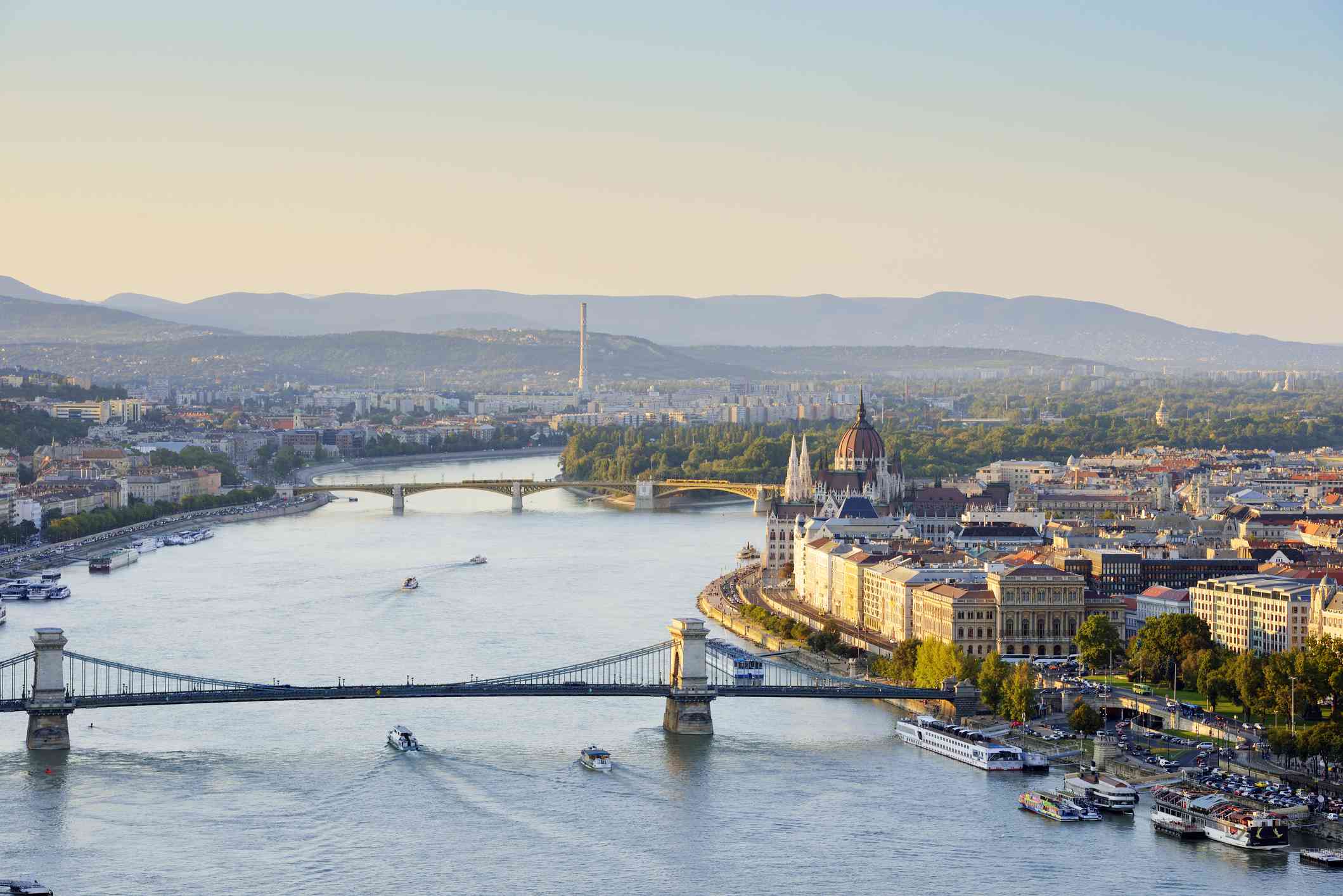 El río Danubio en Europa