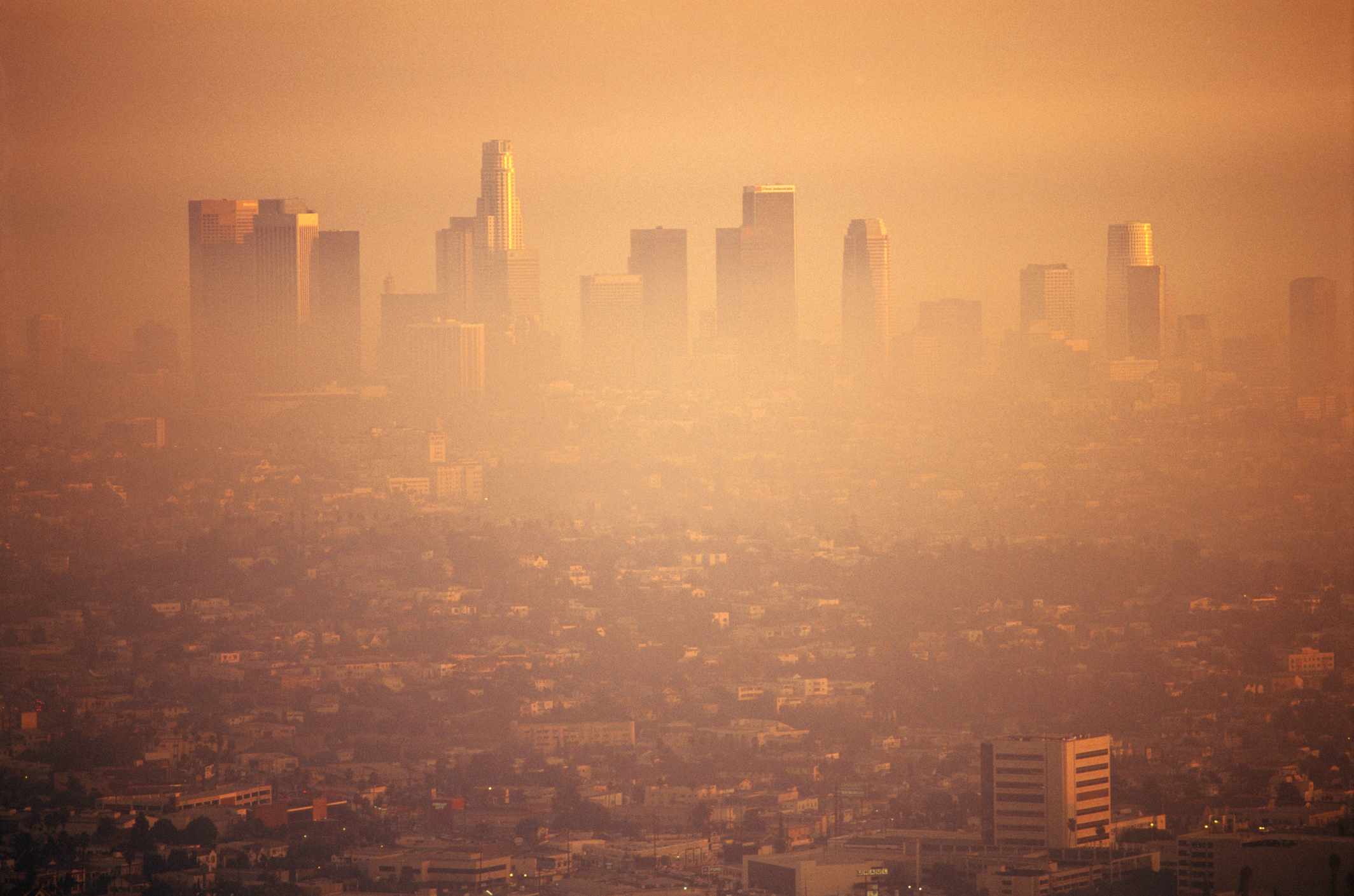 Niebla tóxica sobre Los Ángeles