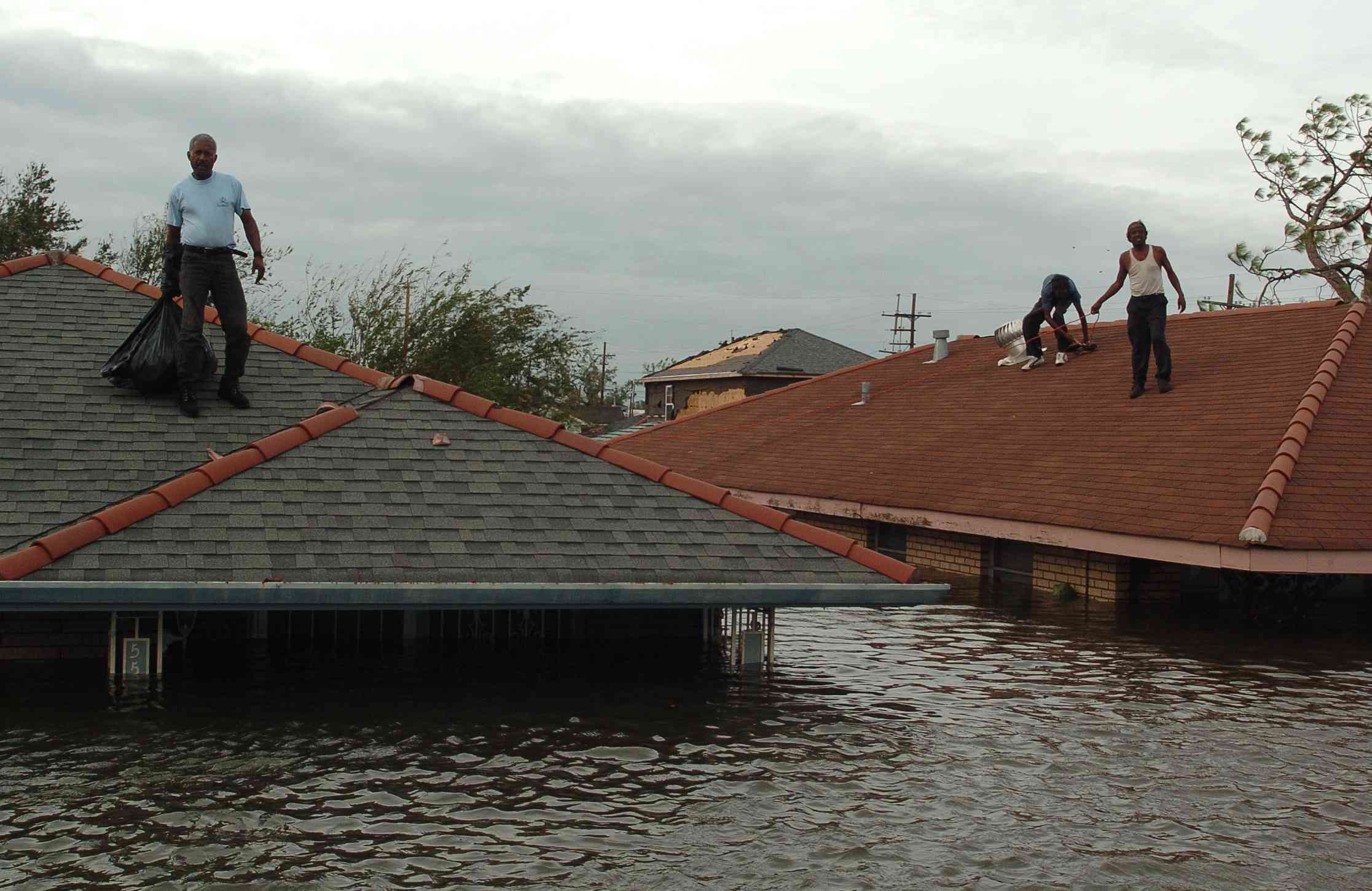 Esfuerzos de rescate del huracán Katrina