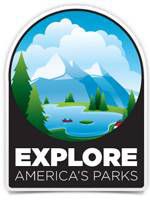 Explora el logotipo de los parques de Estados Unidos