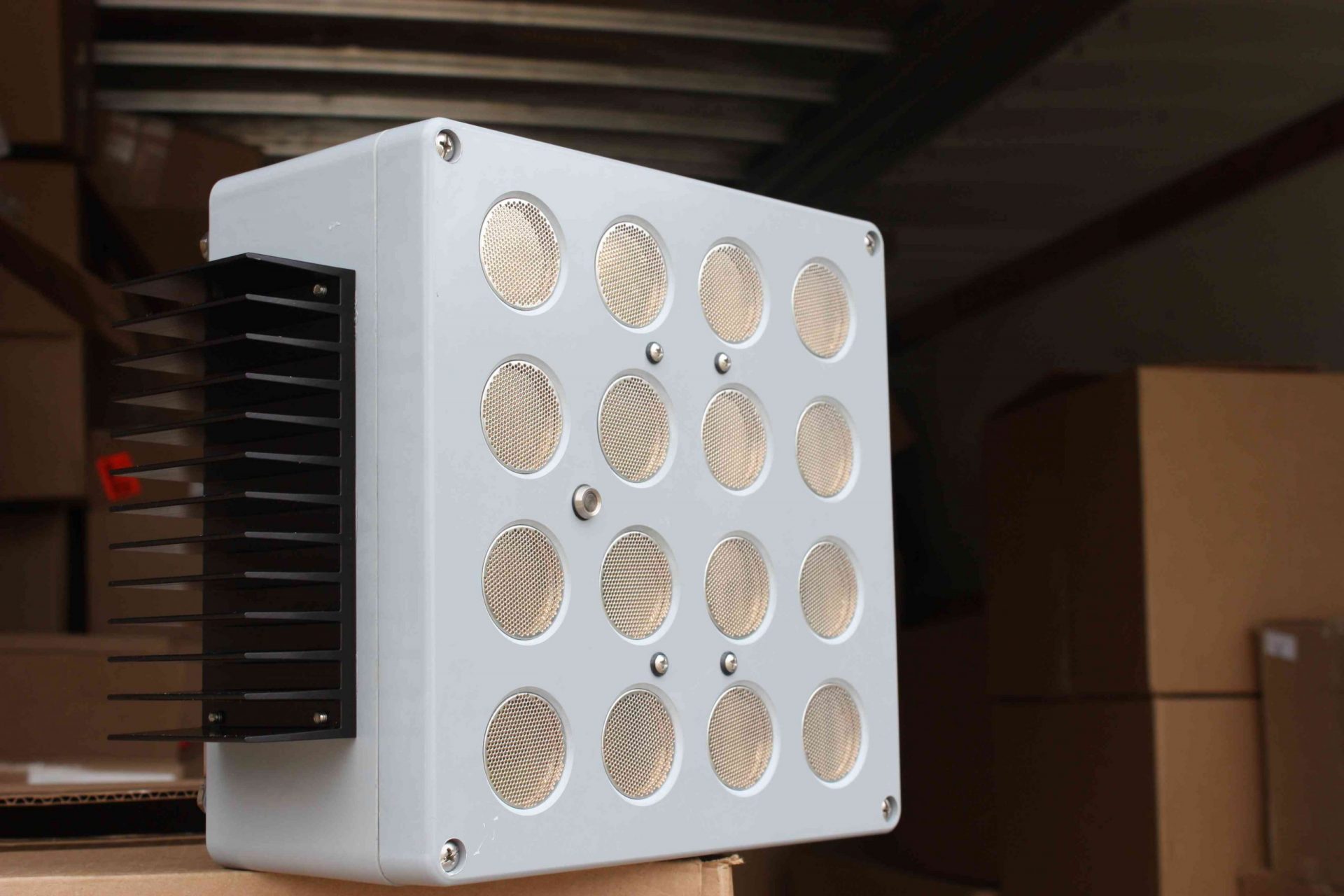 caja de resonancia ultrasónica para proteger a los murciélagos de las turbinas eólicas