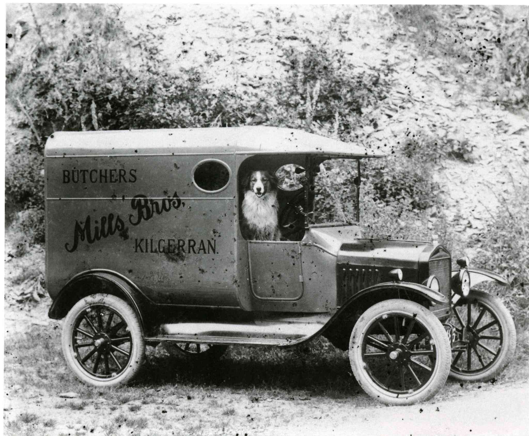 furgoneta de carnicero, 1910