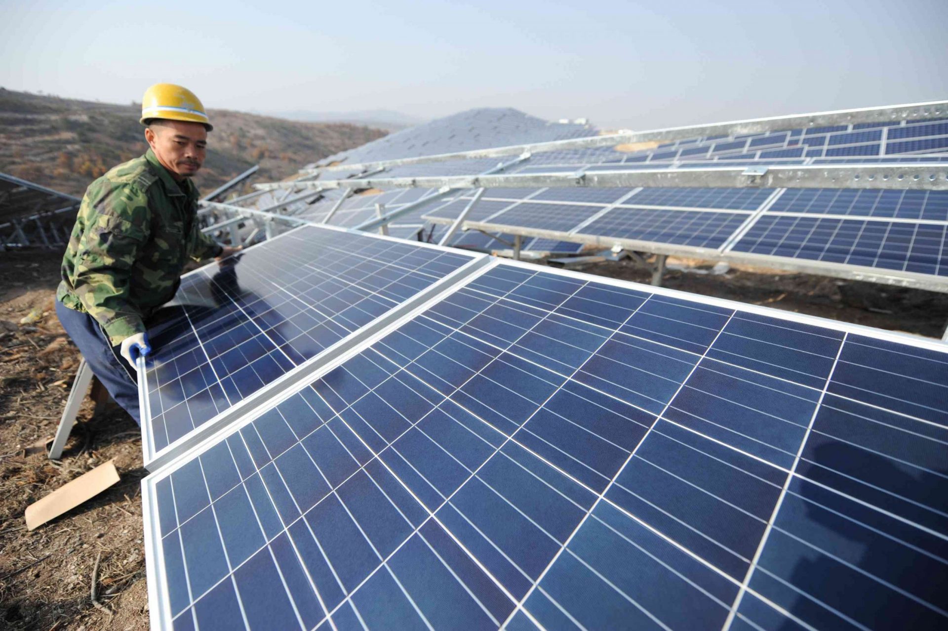 energía solar en China