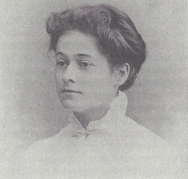 Florence Merriam Bailey en el anuario del Smith College de 1886
