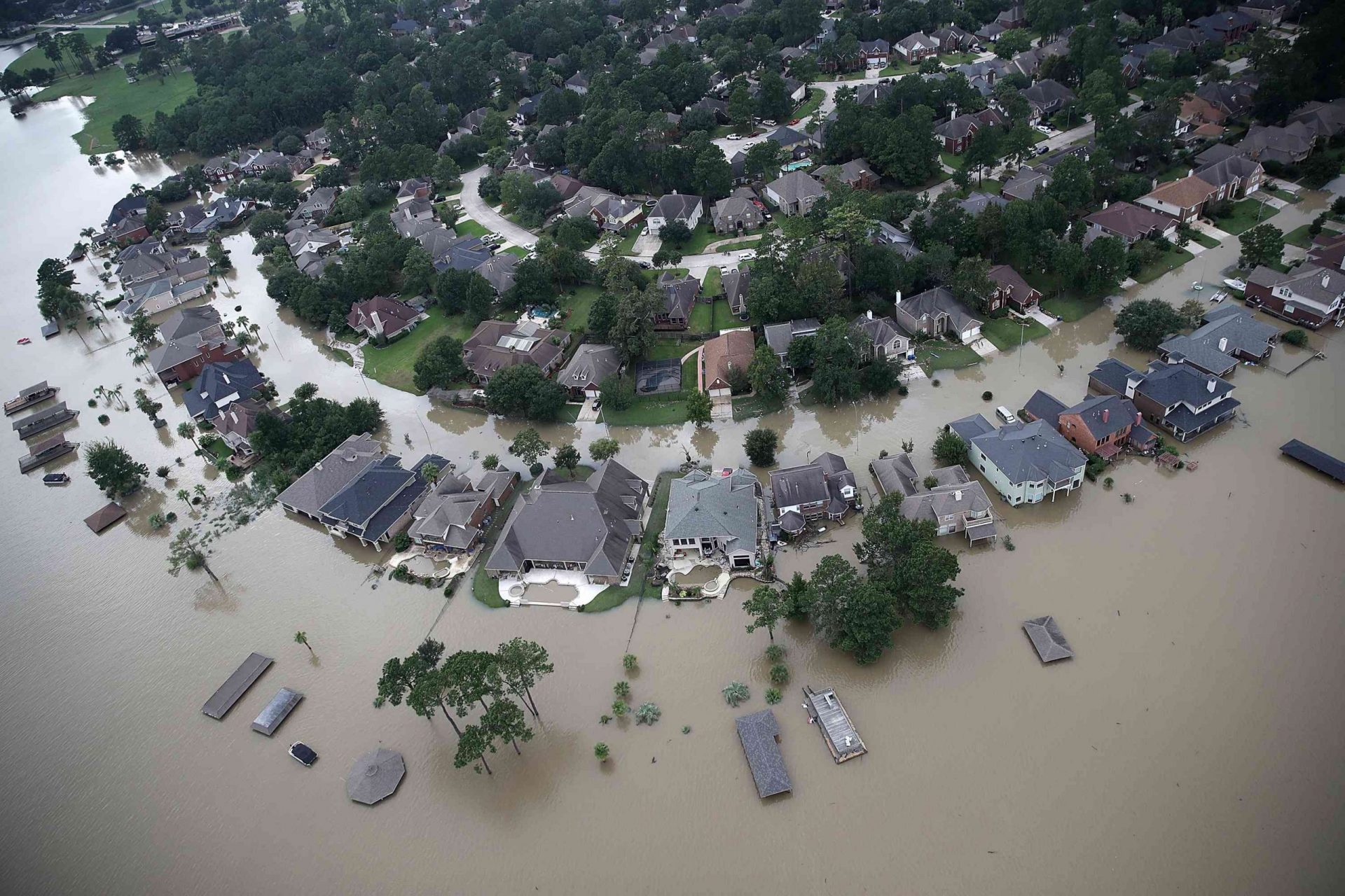inundaciones del huracán Harvey en Houston