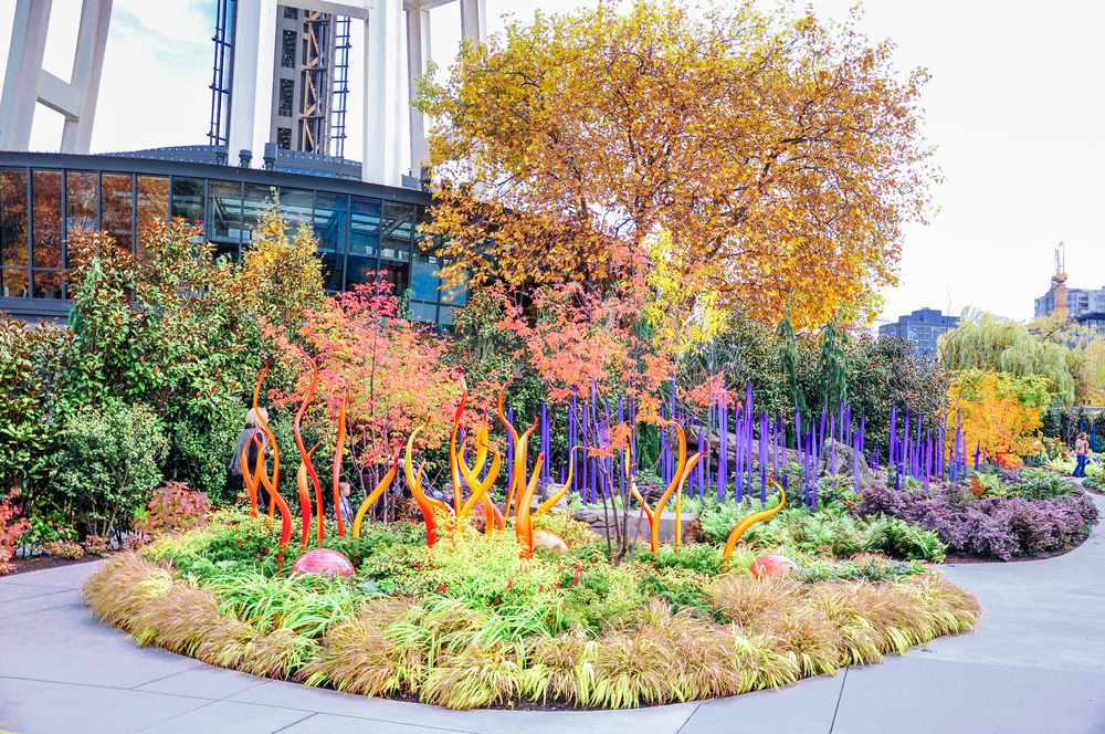 Jardín y Vidrio Chihuly, Seattle, Washington