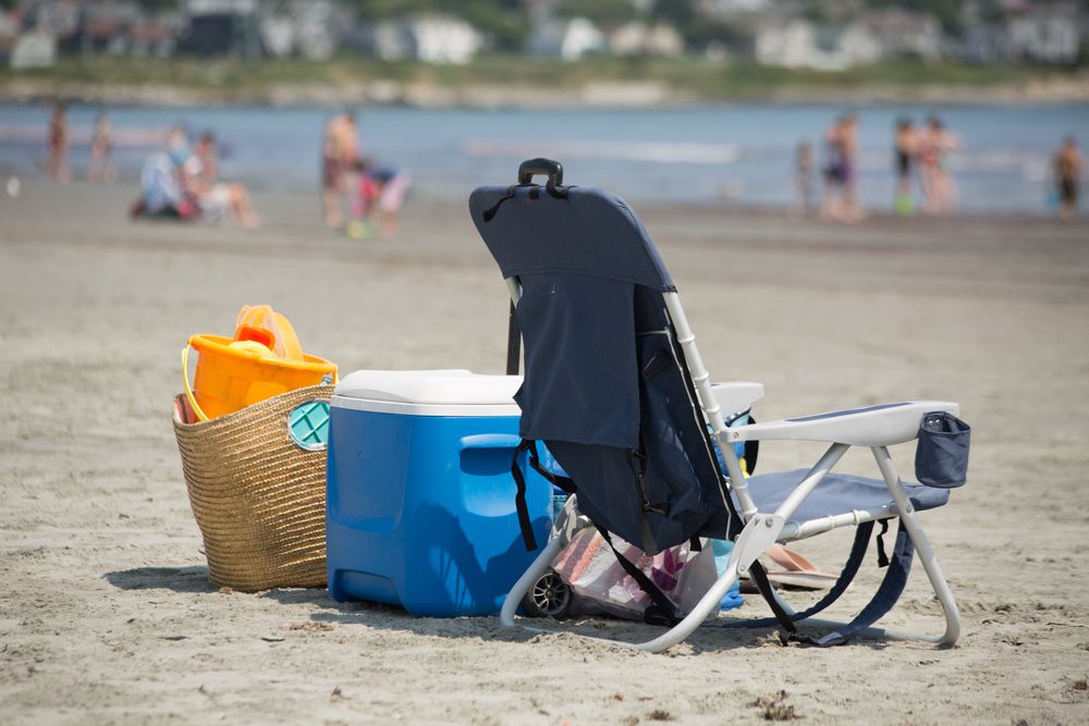 nevera para silla de playa