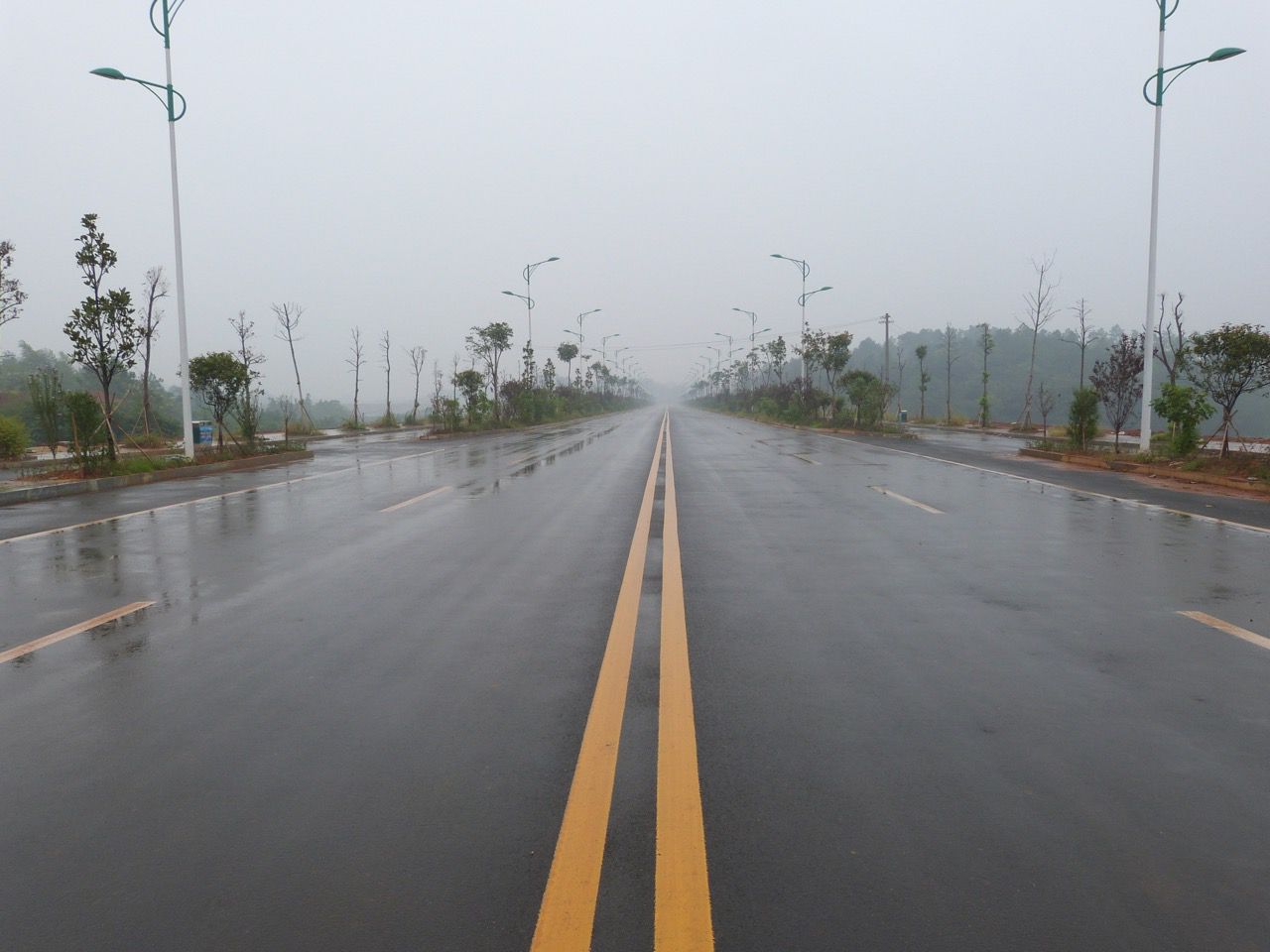 nueva carretera en china