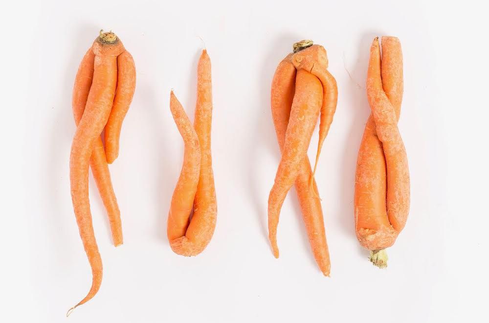zanahorias imperfectas