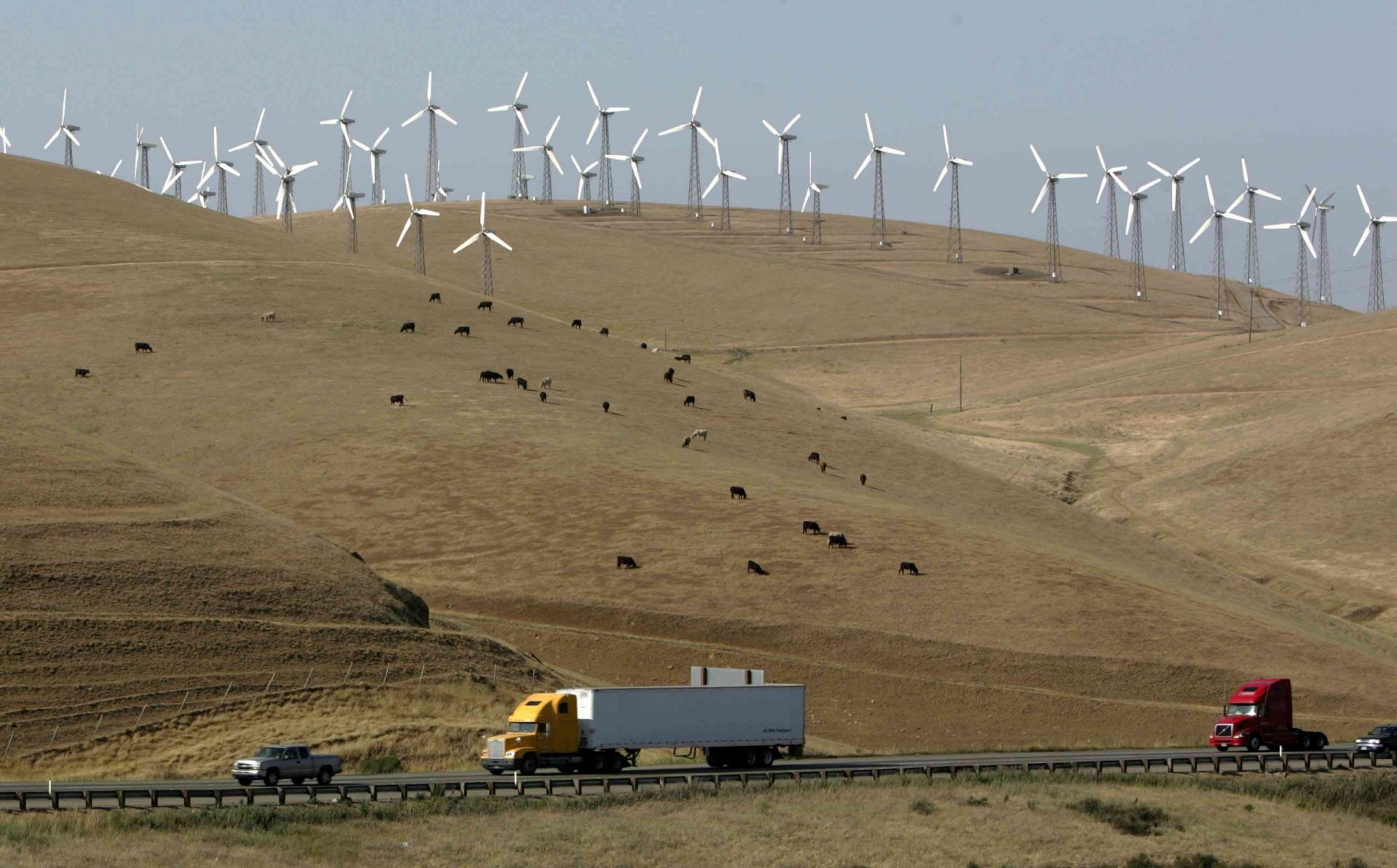 Las turbinas eólicas ayudan a cubrir las necesidades energéticas de Oakland